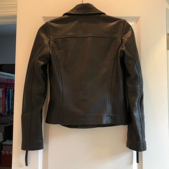 Topshop Rosemary Leather Biker Jacket *PRICE FIRM* - Picture 3 of 8